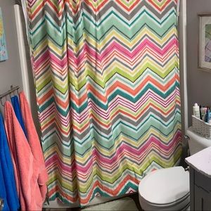 Pottery Barn Teen shower curtain